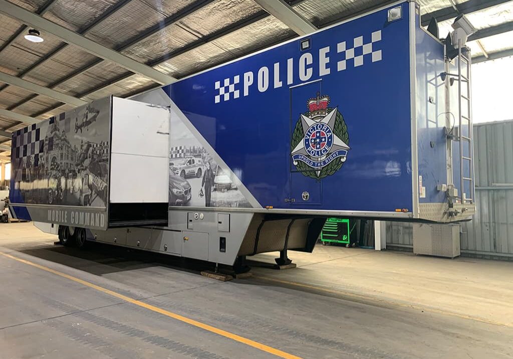 Semi-Trailer Based Command Centres and Emergency Response Units