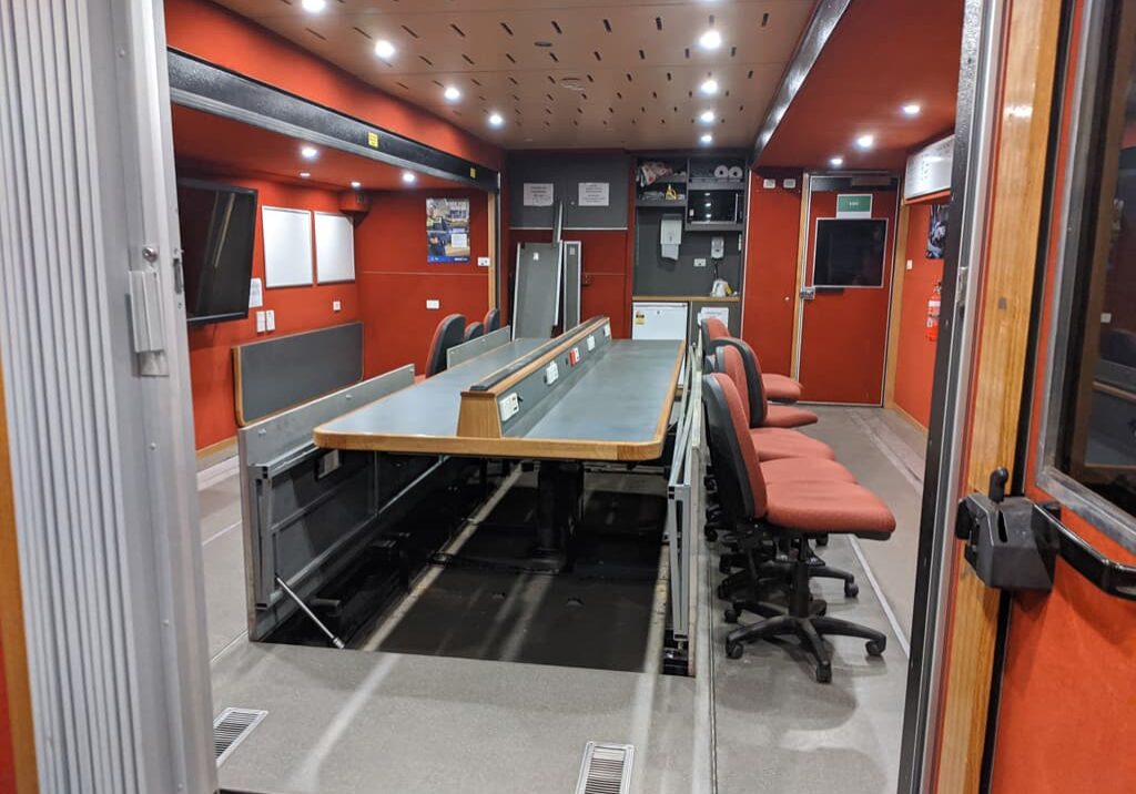 Command centres Victoria Police Mobile Command Centre