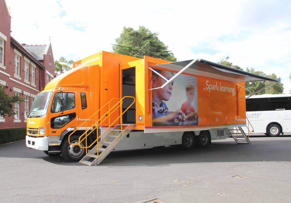 Rigid Truck Mobile Education & Training Facilities