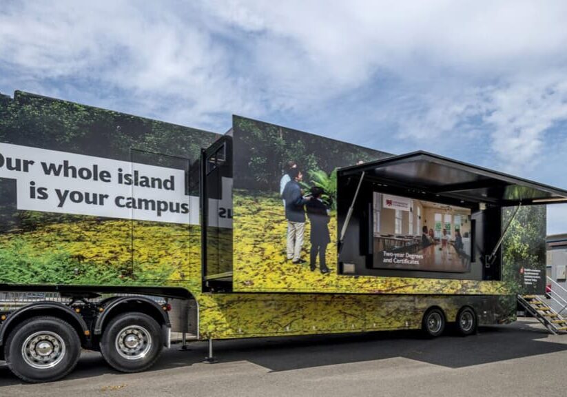 Semi-Trailer Based Mobile Education & Training Facilities