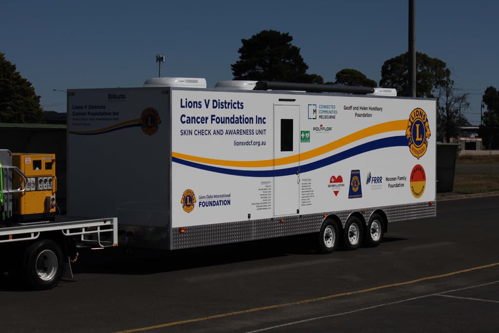Lions Skin Check Unit