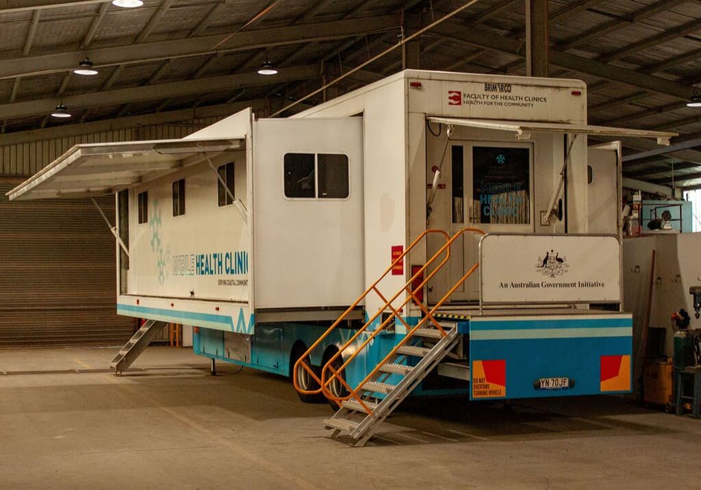 Mobile medical University Of Canberra Mobile Medical Clinic