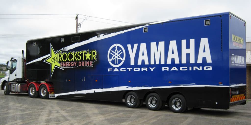 Motorsport slider yamaha