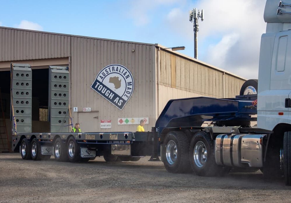 3.5m Quad-Axle Widener Trailer