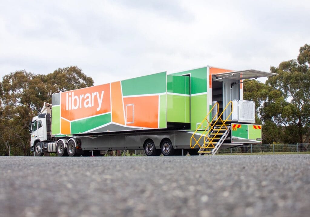 Semi-Trailer Based Mobile Libraries & Bookmobiles – Gallery