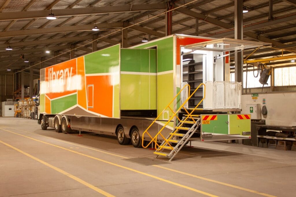 Semi-Trailer Based Mobile Libraries & Bookmobiles – Gallery